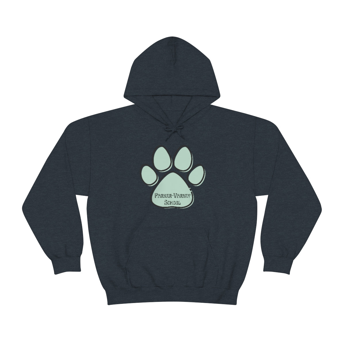 PV Paw Print Hoodie - School Hoodie - Unisex Heavy Blend™ Hooded