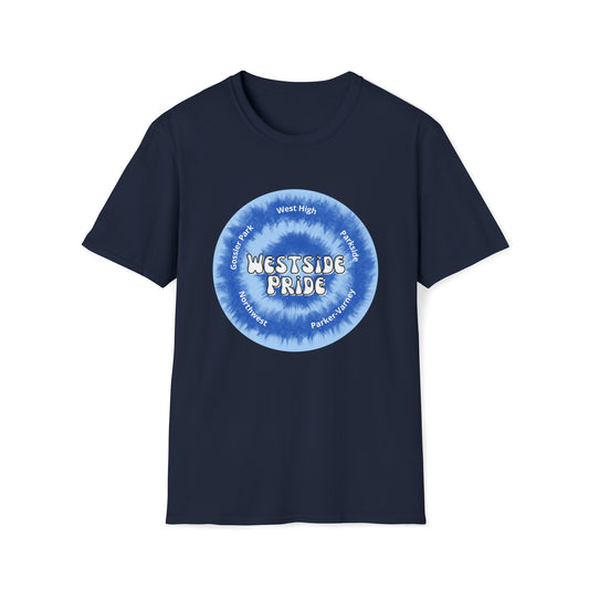 Manchester Westside pride - school tshirt - Unisex Softstyle T-Shirt