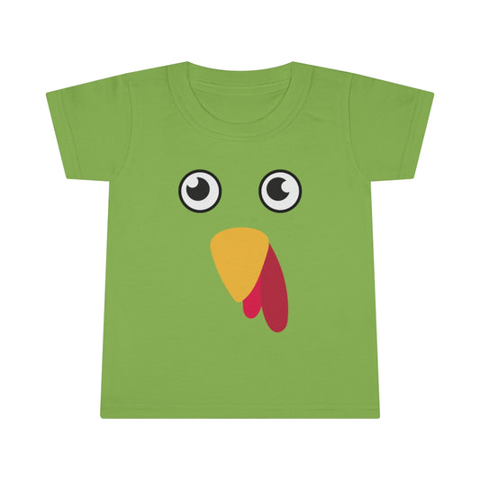Cute Toddler Turkey Face T-shirt