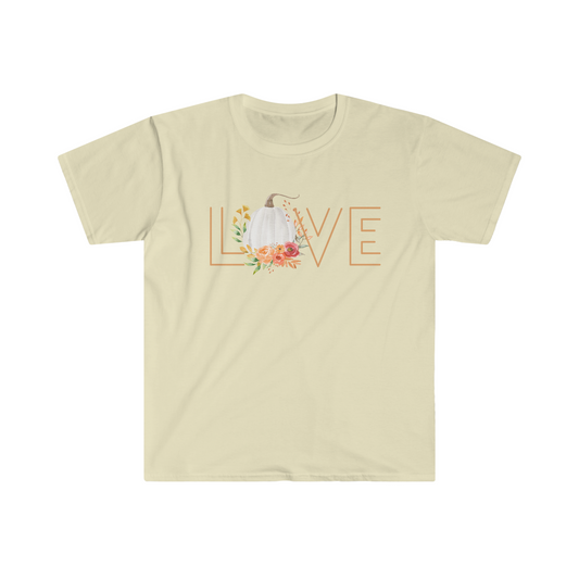 Love Fall Unisex T-Shirt - Fall Pumpkin shirt