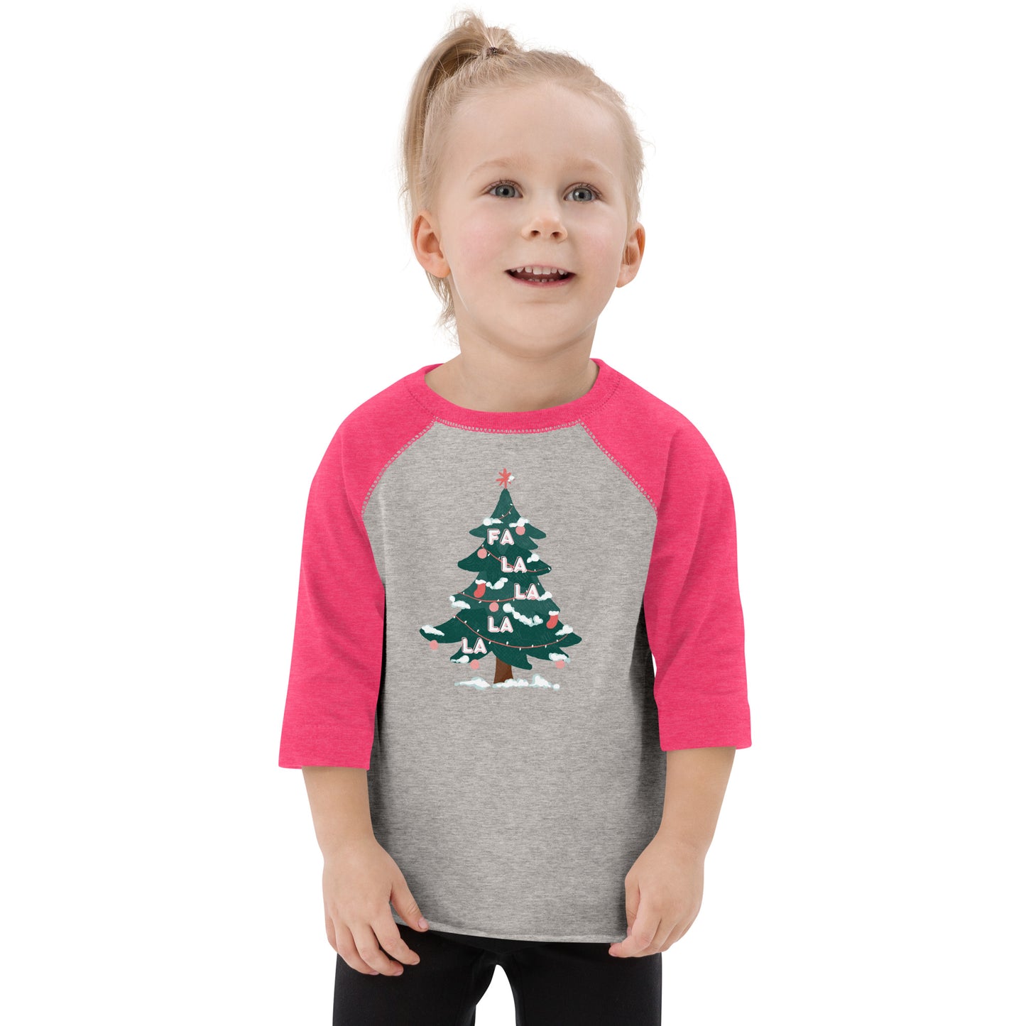 Fa Lalalala Christmas Tree Toddler shirt